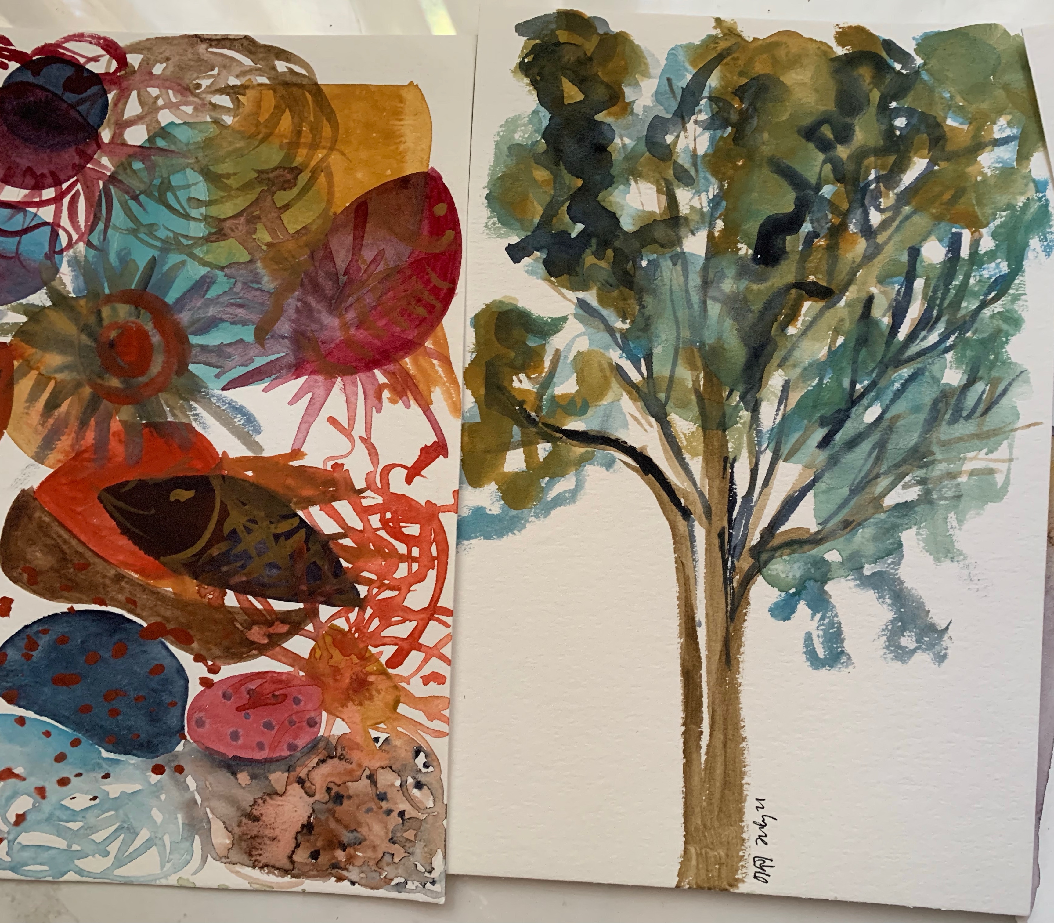 Then there was plein air painting!