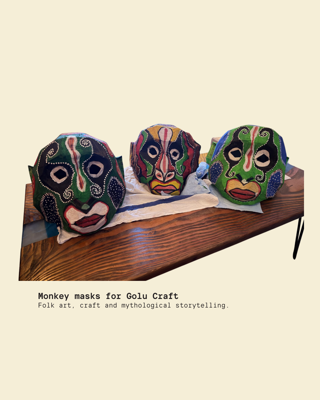 Monkey Mask Diaries, Part 3: Where the Monkeys Got Their Faces